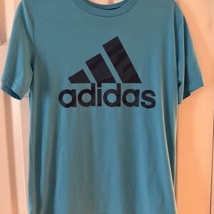 Boys Size XL (18-20) Adidas Blue T-shirt